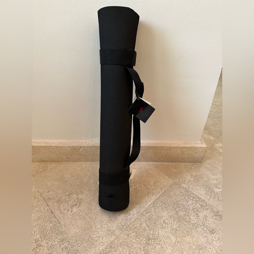 Ralph Lauren Yoga Mat in Black, NWT